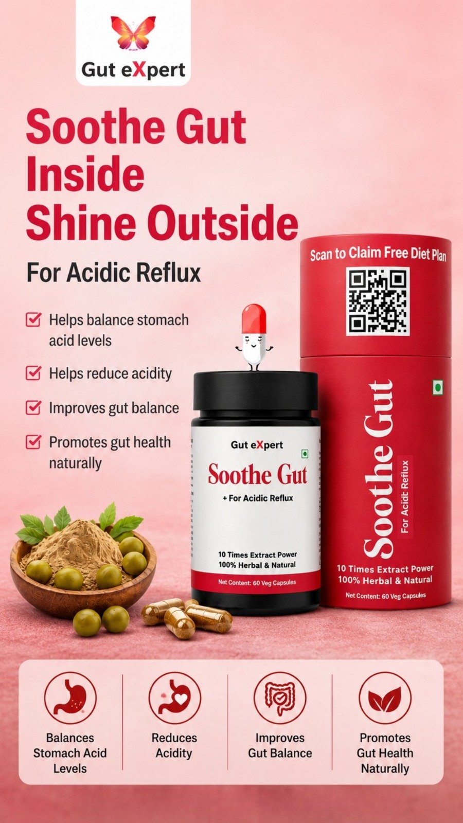 17792665416a0d73edb9b7dphoto (1) GUT EXPERT - Soothe Gut - Image 1